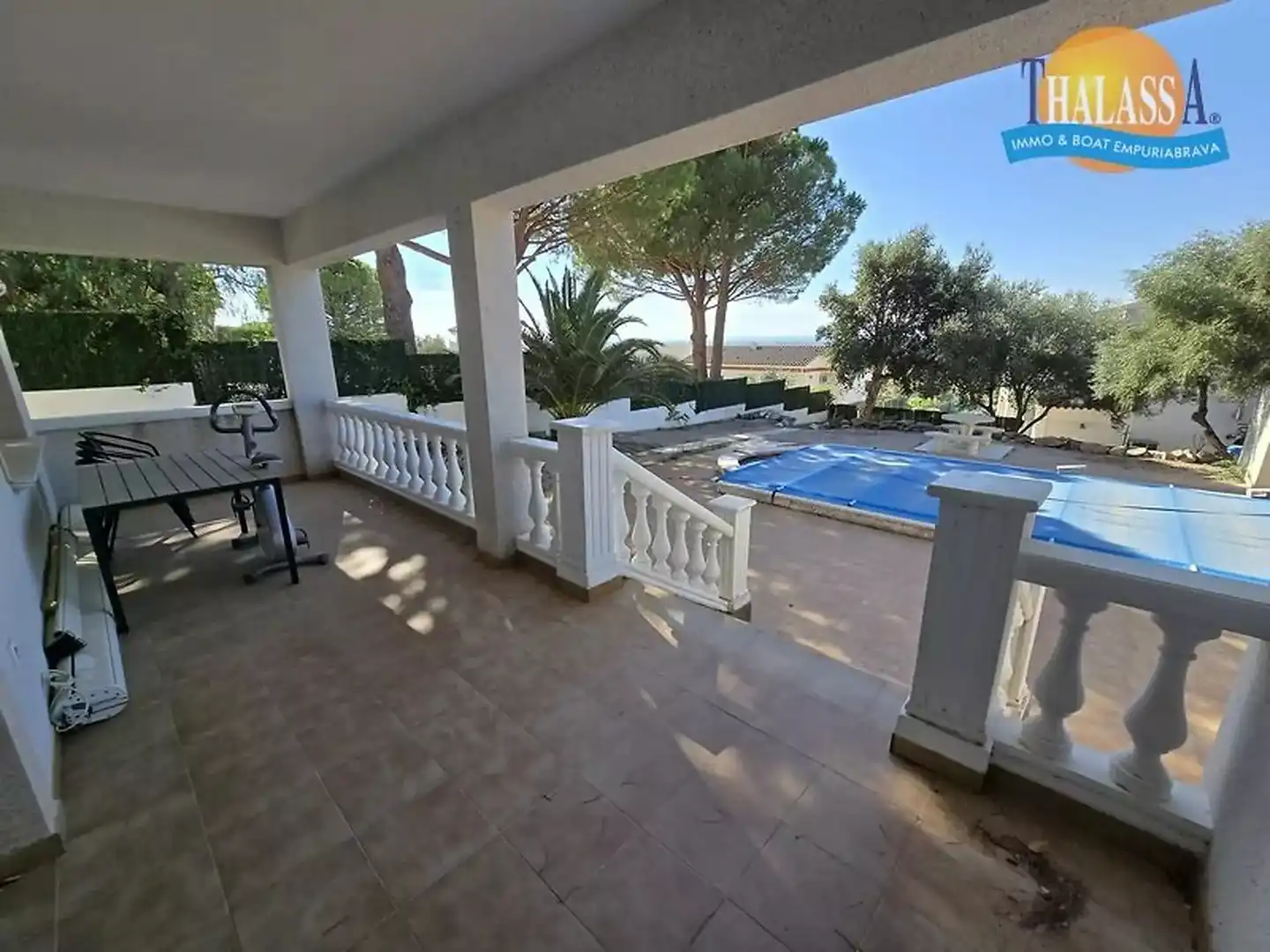 Terraza de Casa o chalet en venta en Pau con Aire acondicionado, Calefacción y Jardín privado