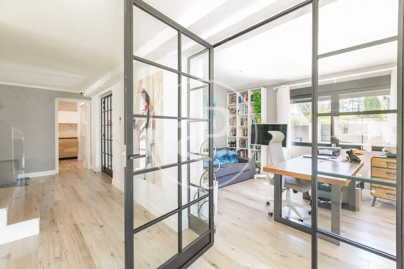 Außenansicht von Haus oder Chalet zum Verkauf in Pozuelo de Alarcón mit Klimaanlage, Heizung und Privatgarten