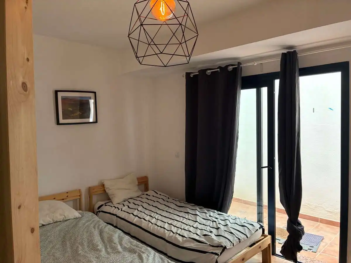 Schlafzimmer von Maisonette zum Verkauf in Haría mit Terrasse, Abstellraum und Möbliert