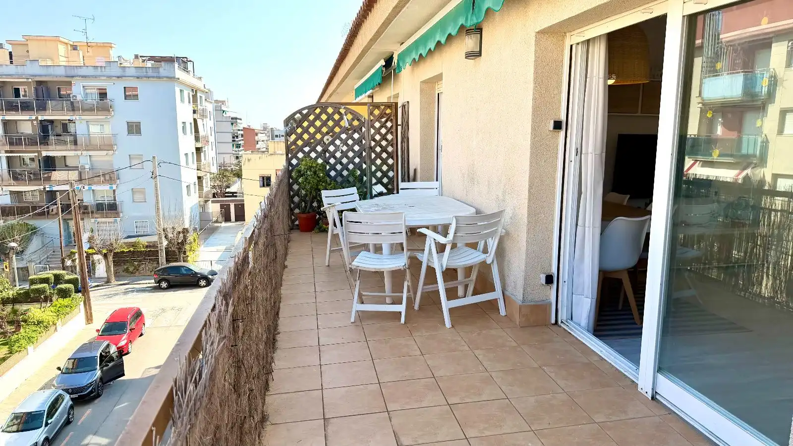 Terrasse von Dachboden zum Verkauf in Cunit mit Klimaanlage, Terrasse und Möbliert