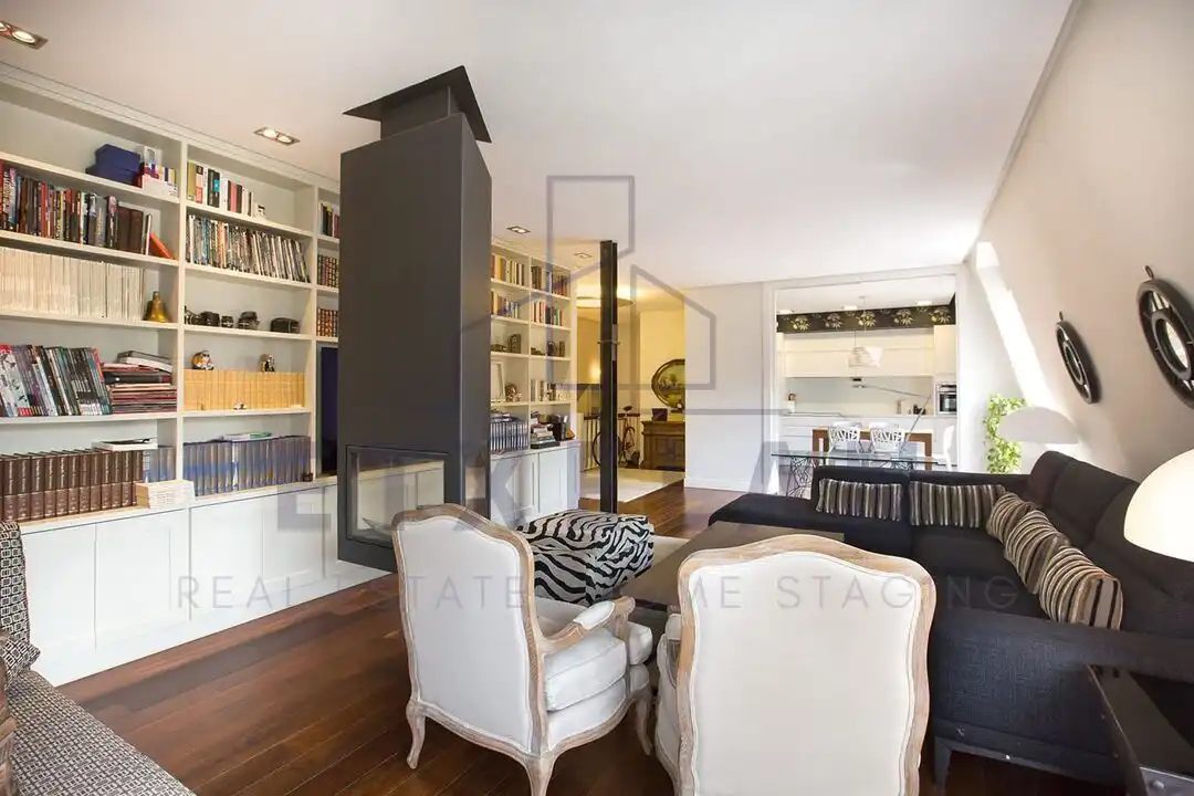 Living room of Flat for sale in Bilbao   with Heating, Storage room and Balcony