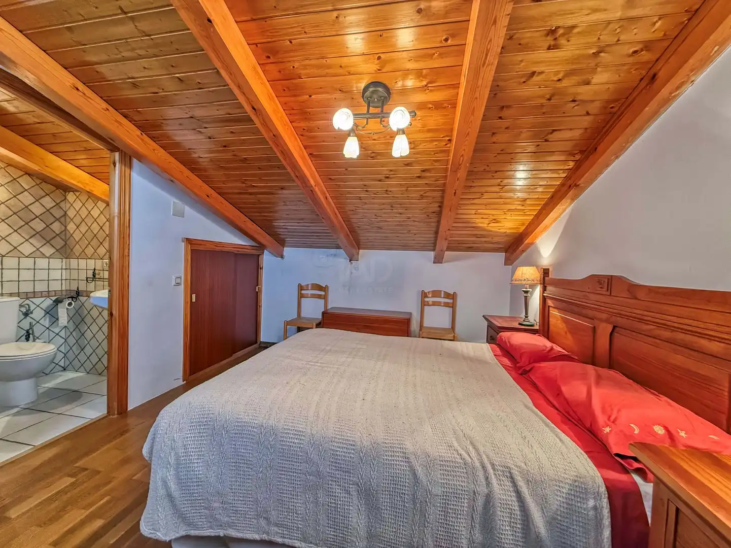 Schlafzimmer von Wohnung zum Verkauf in Valdelinares mit Heizung