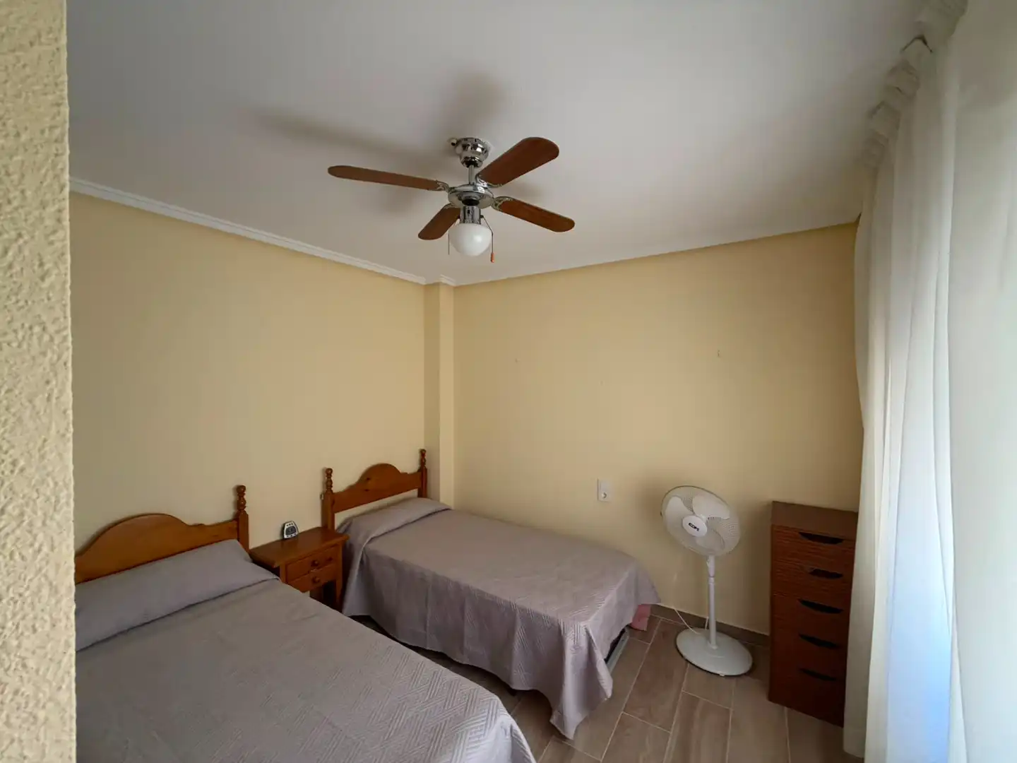 Bedroom of Flat for rent in Torrevieja  with Air Conditioner, Parquet flooring and Furnished