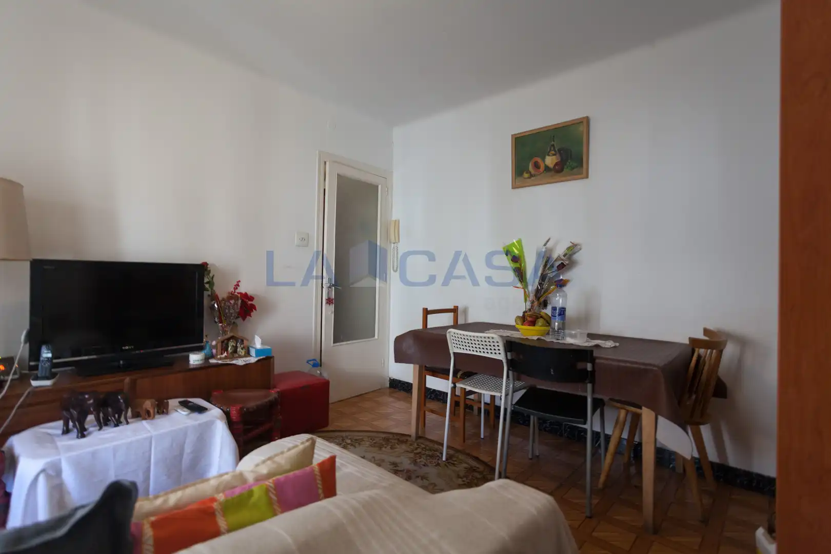 Sala de estar de Piso en venta en L'Hospitalet de Llobregat