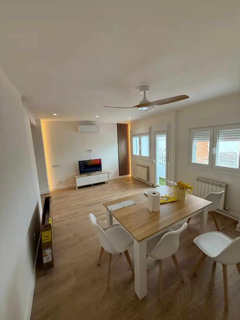 Sala de estar de Piso en venta en Ciudad Real con Terraza