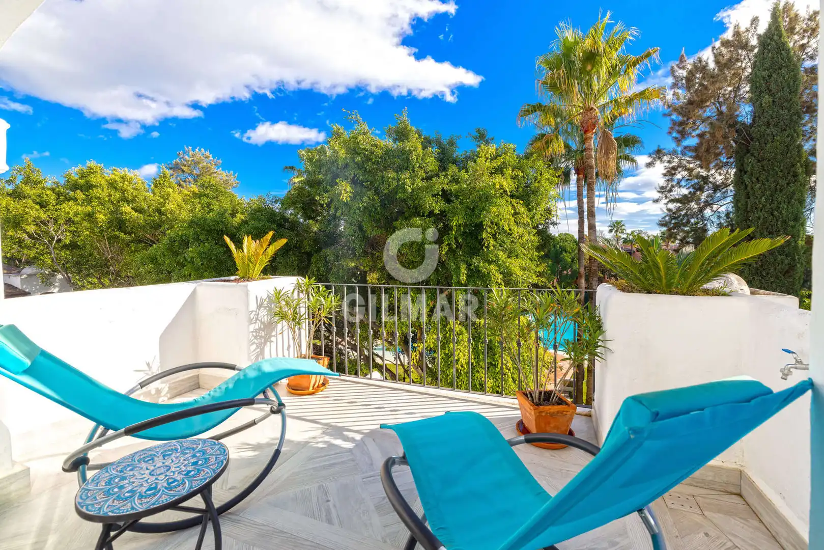 Garten von Maisonette zum Verkauf in Estepona mit Heizung, Abstellraum und Balkon