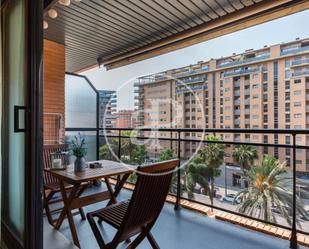 Exterior view of Flat to rent in  Valencia Capital  with Air Conditioner, Heating and Private garden