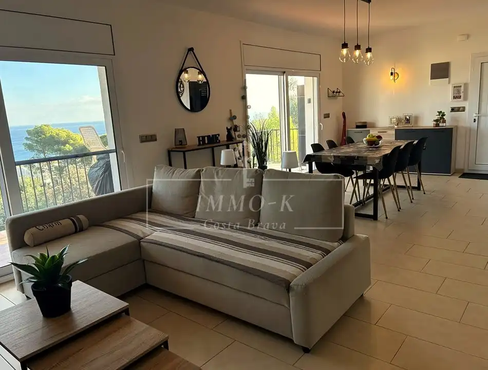 Sala d'estar de Apartament en venda en Llançà amb Terrassa