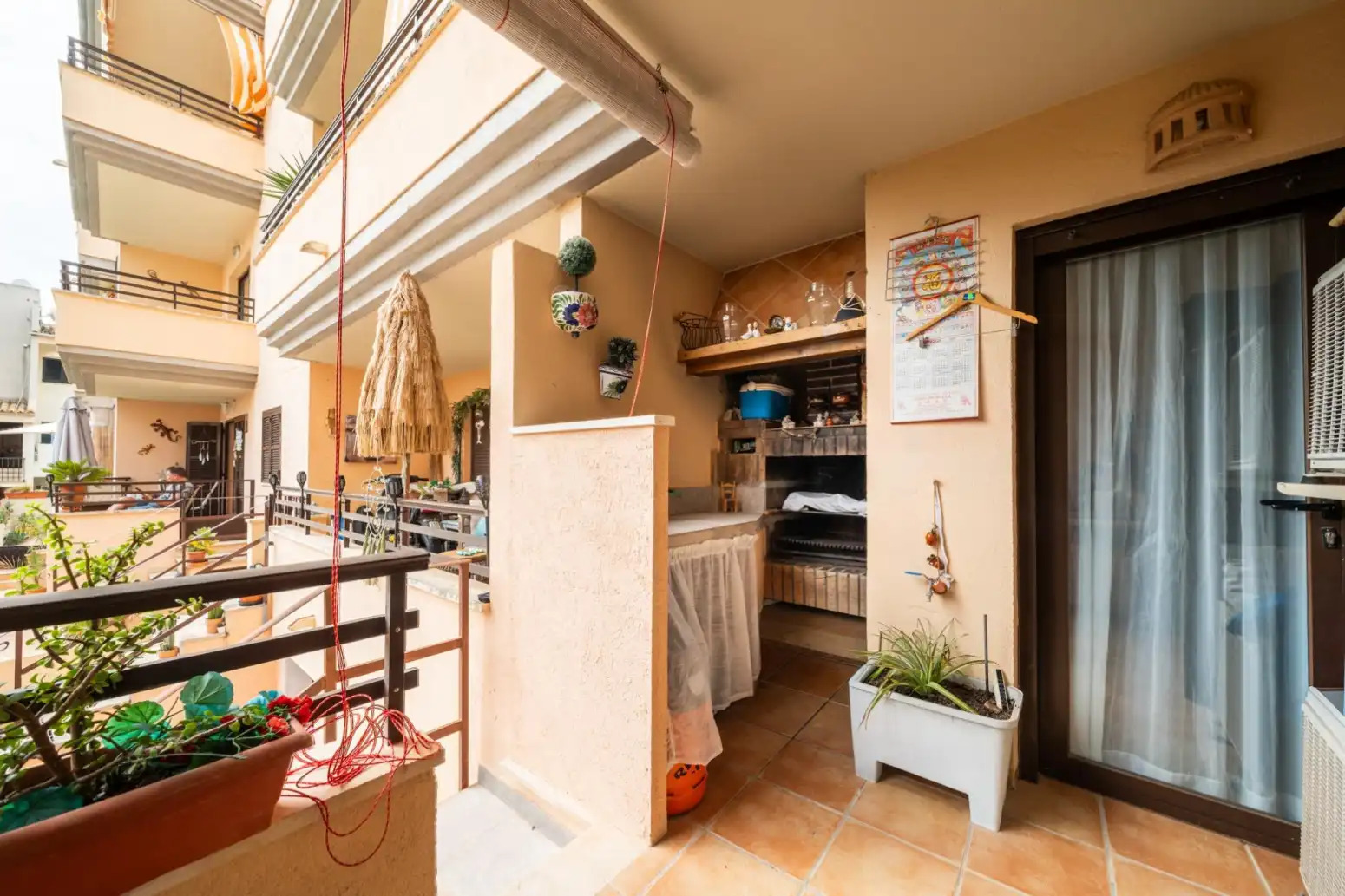 Balcony of Flat for sale in Capdepera  with Air Conditioner, Heating and Parquet flooring