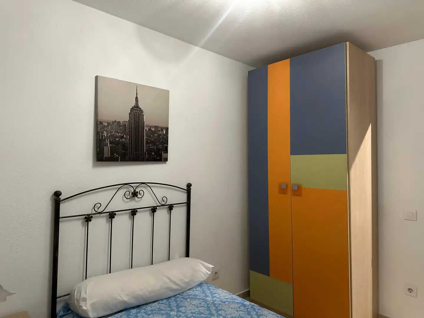 Bedroom of Flat for rent in Ciudad Real  with Air Conditioner, Heating and Furnished