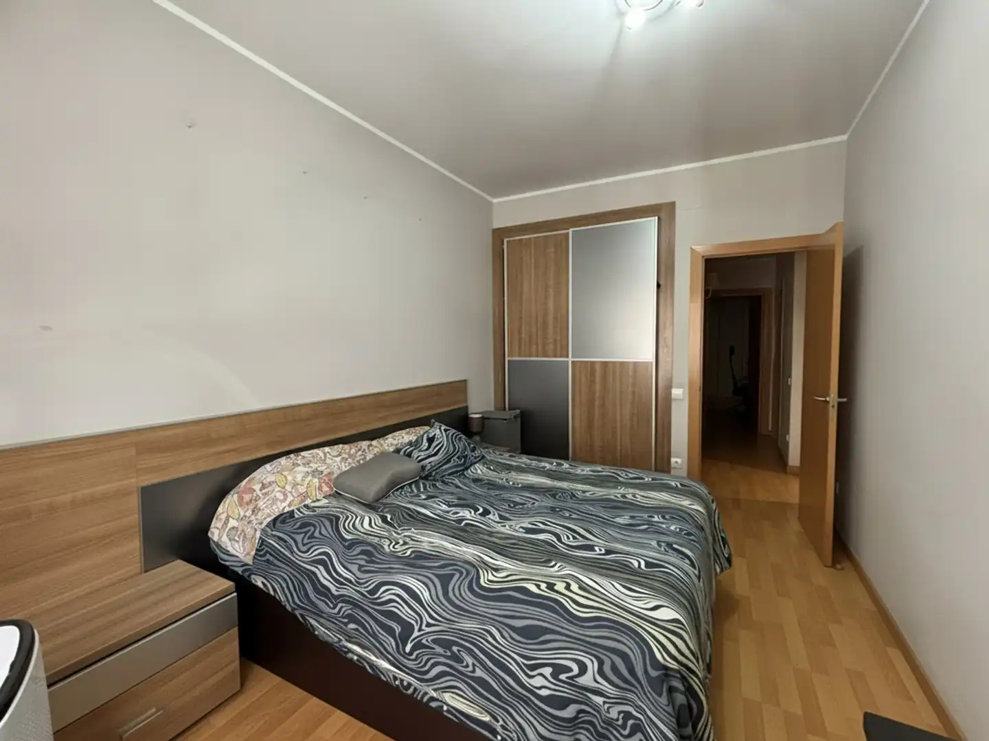 Schlafzimmer von Wohnung zum Verkauf in Sant Feliu de Codines mit Klimaanlage, Heizung und Parkett