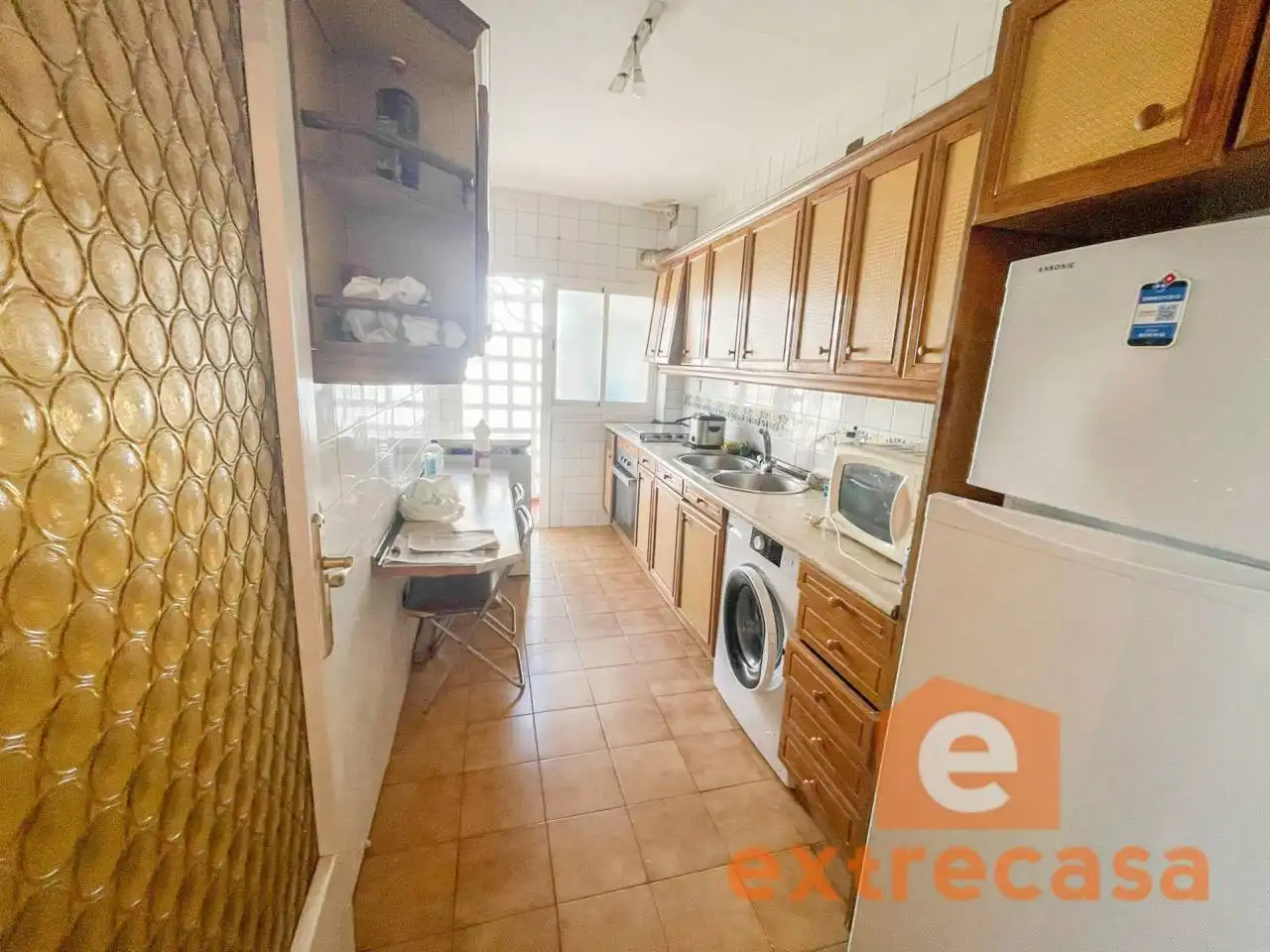 Kitchen of Flat for rent in Badajoz  with Furnished and Balcony