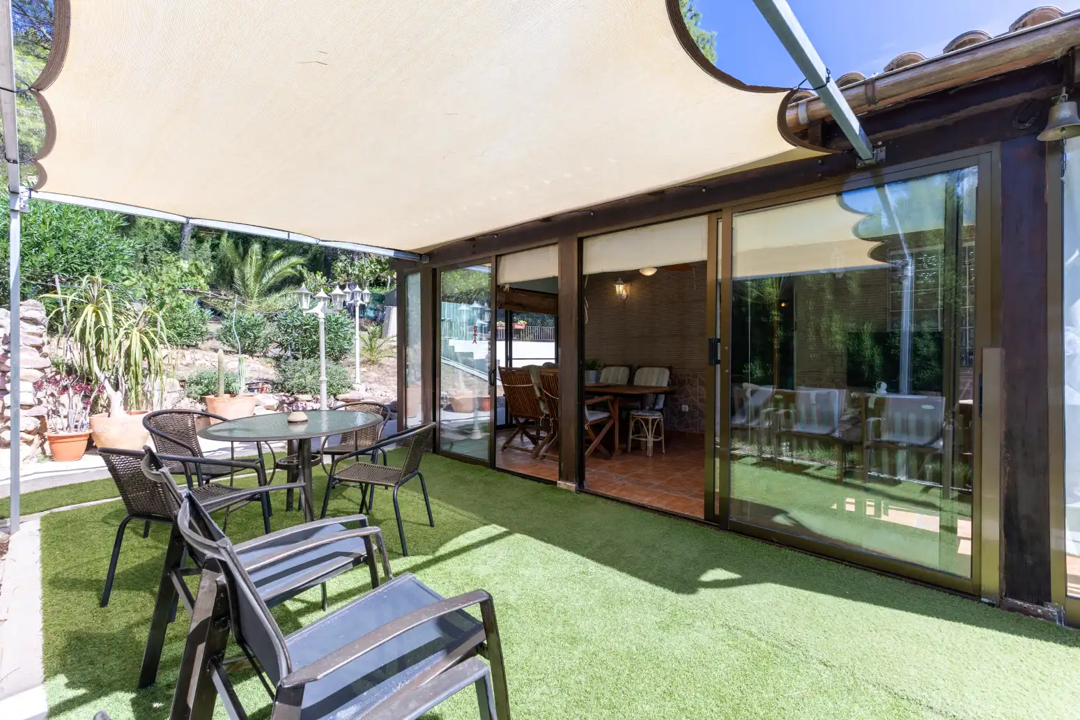 Terrassa de Casa o xalet en venda en Albalat dels Tarongers amb Terrassa i Moblat