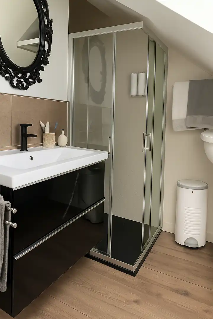 Bany de Casa o xalet per a compartir en Outeiro de Rei amb Jardí privat, Parquet i Traster