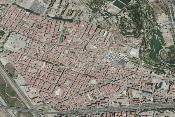 Vista exterior de Piso en venta en Mislata