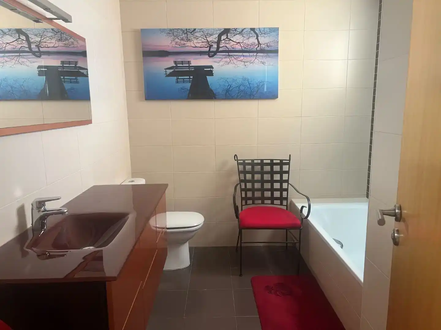 Bany de Pis en venda en Elche / Elx amb Aire condicionat, Jardí privat i Parquet