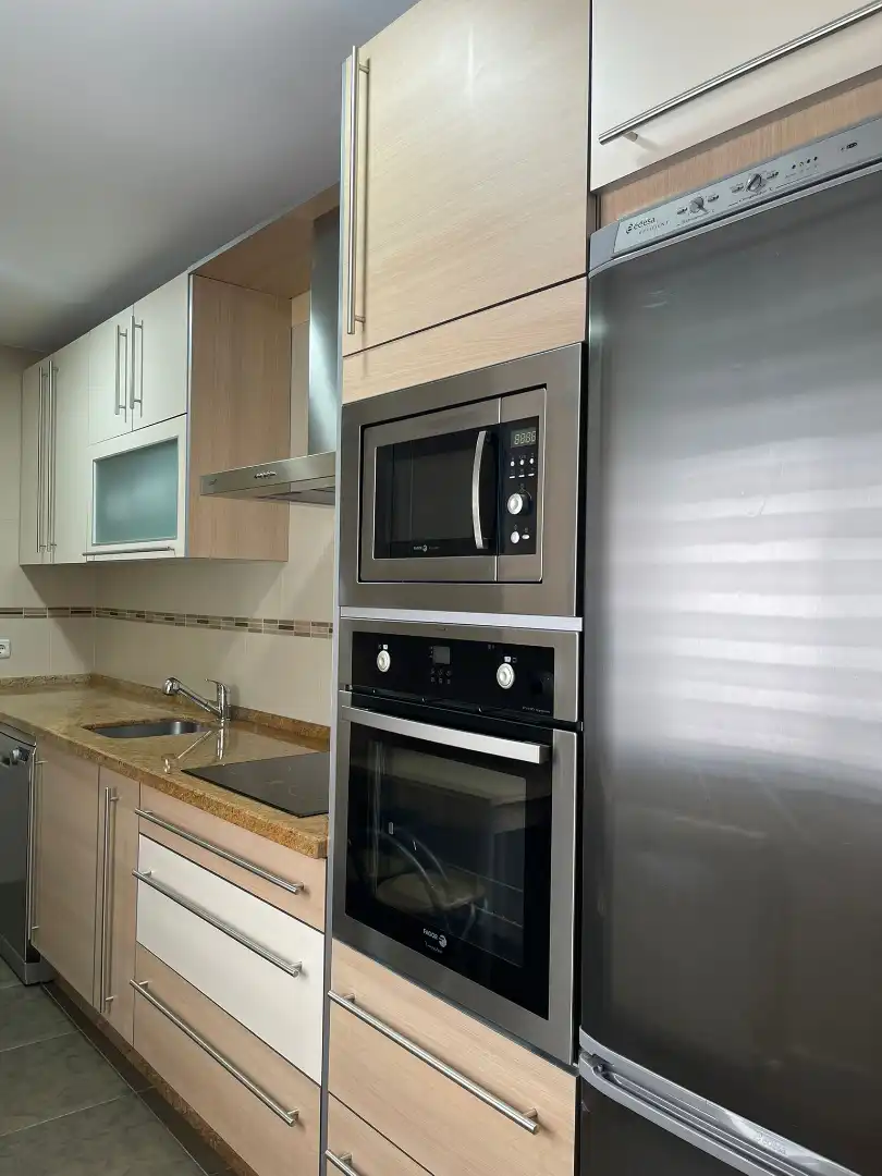 Küche von Wohnung zur Miete in Plasencia mit Klimaanlage, Heizung und Möbliert