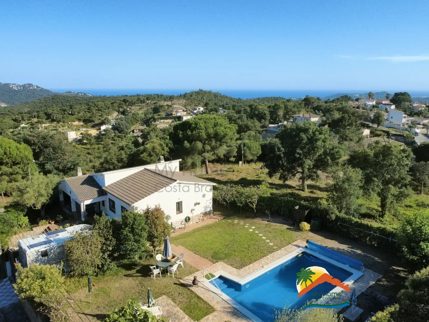 Garten von Haus oder Chalet zum Verkauf in Lloret de Mar mit Heizung, Privatgarten und Terrasse