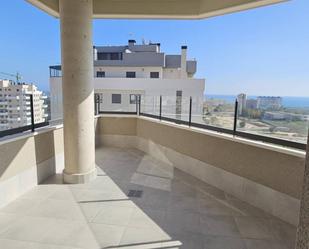 Terrace of Flat to rent in El Campello  with Air Conditioner, Private garden and Terrace