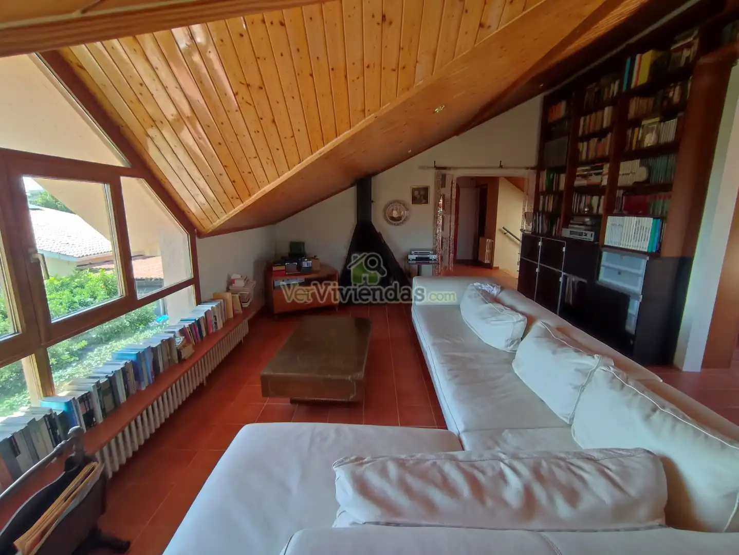 Sala de estar de Casa o chalet en venta en Esparreguera con Calefacción, Jardín privado y Parquet