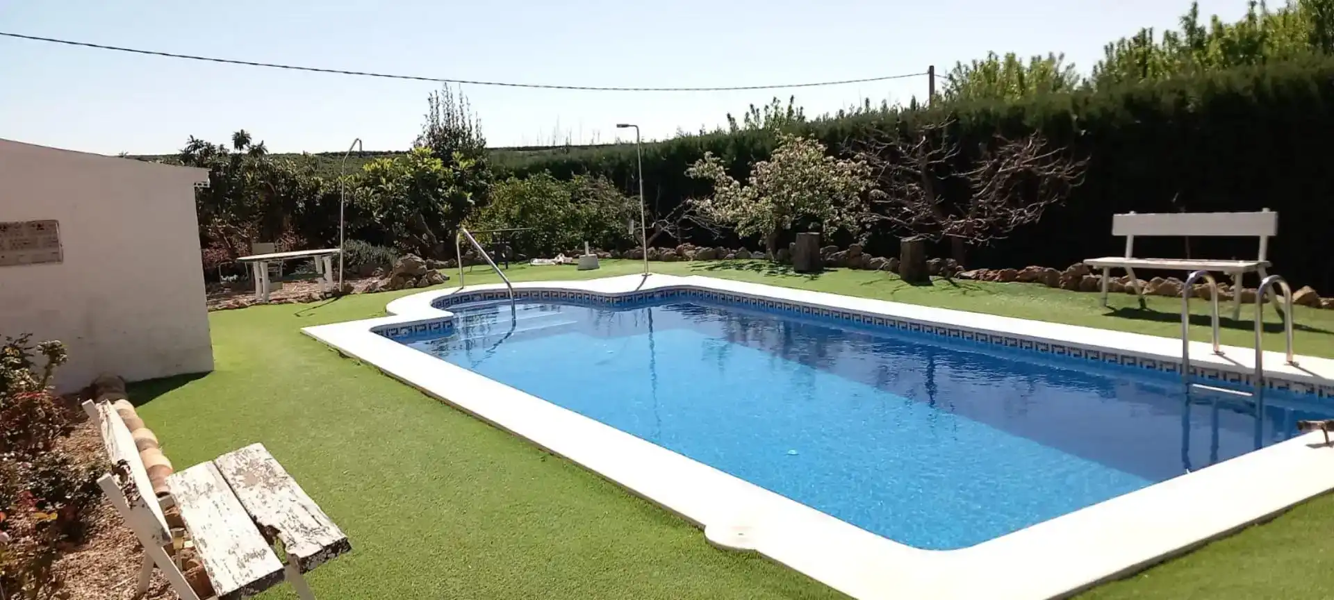Piscina de Finca rústica en venda en Alcolea del Río, Sevilla