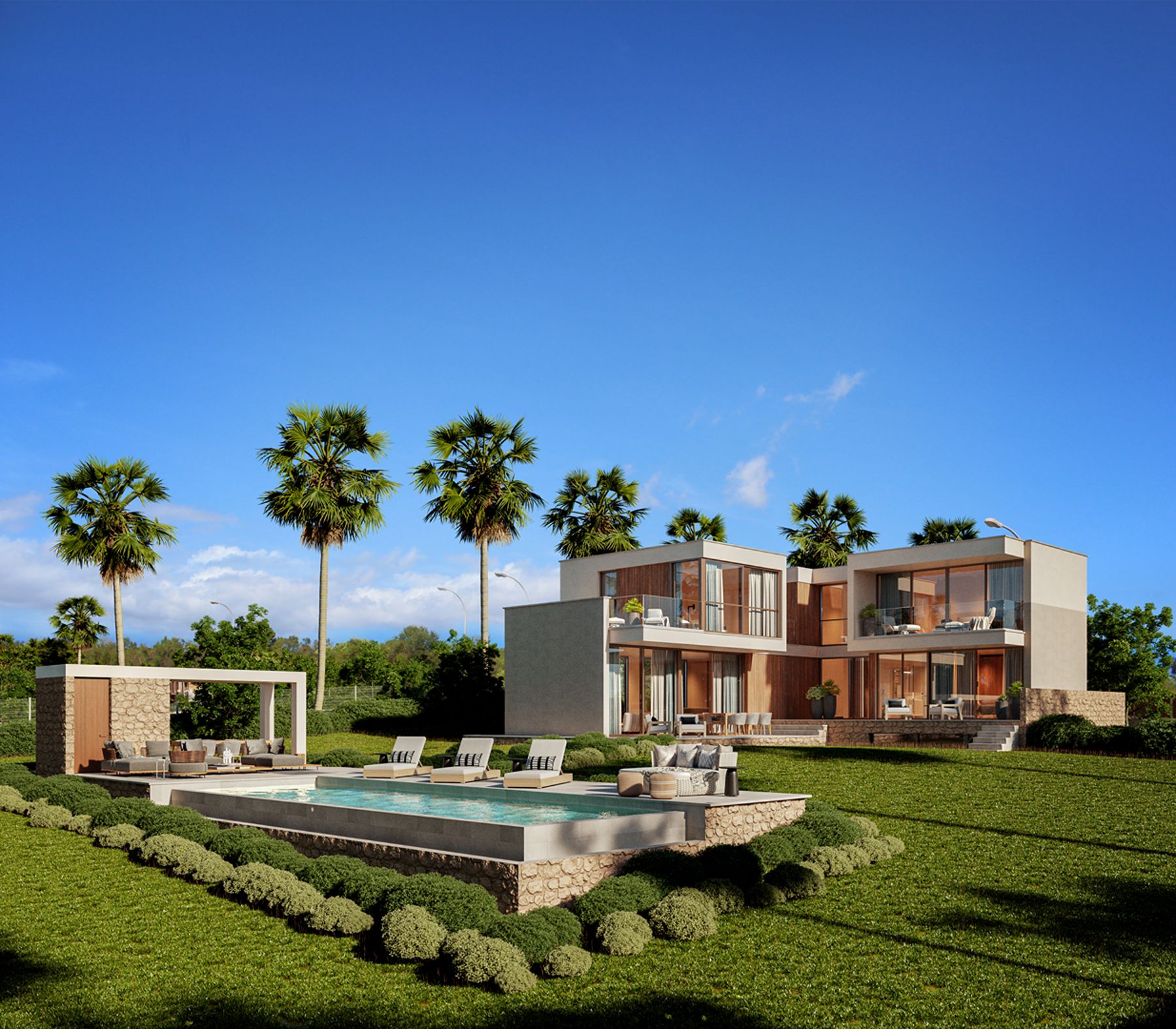 Exterior view of House or chalet for sale in  Palma de Mallorca  with Air Conditioner, Heating and Private garden