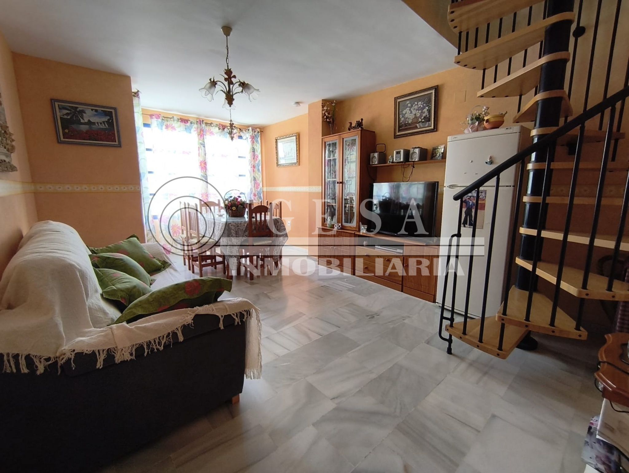 Living room of Flat for sale in Torrox  with Air Conditioner, Terrace and Swimming Pool