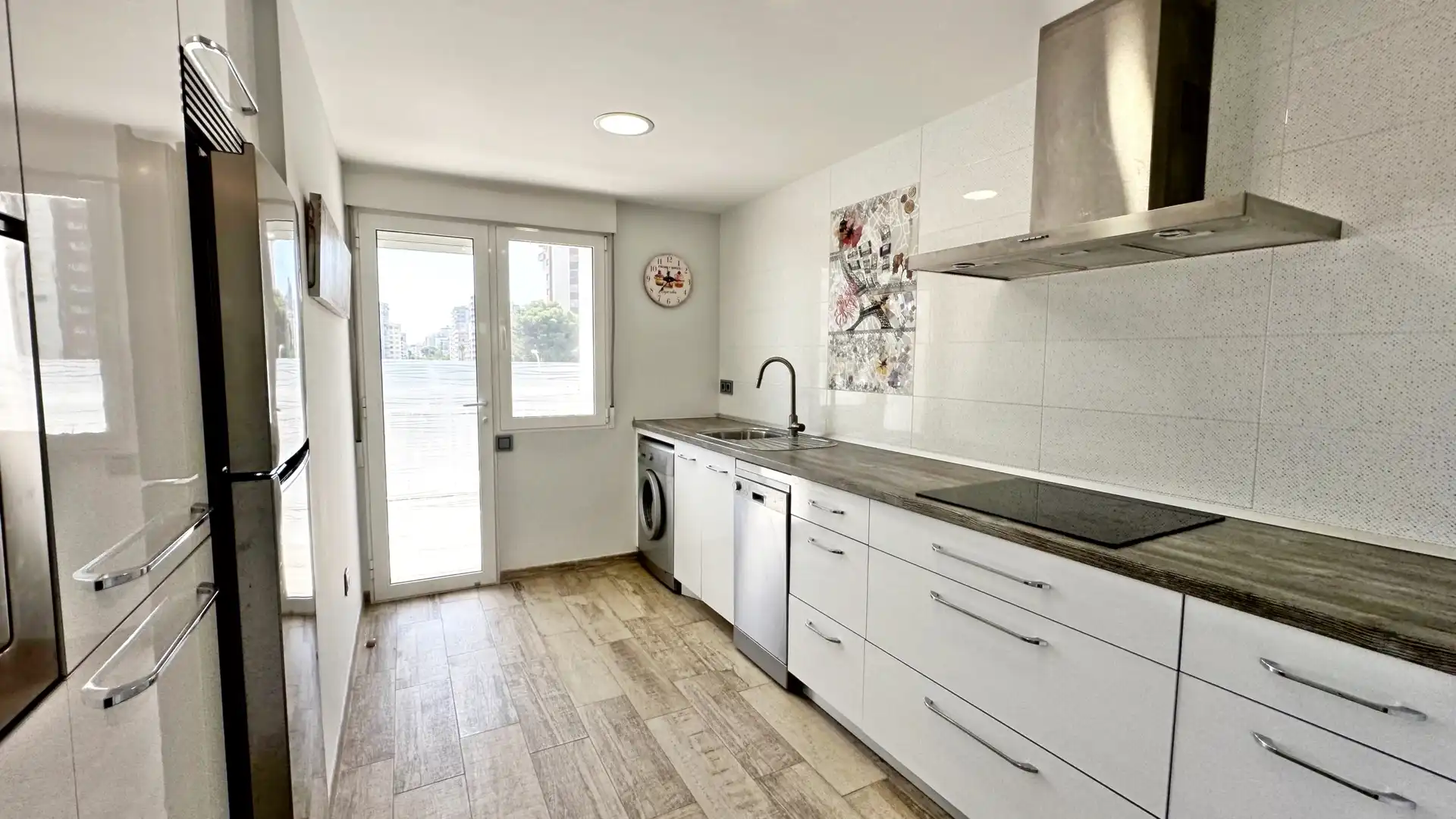 Cocina de Apartamento de alquiler en Gandia con Terraza, Amueblado y Horno