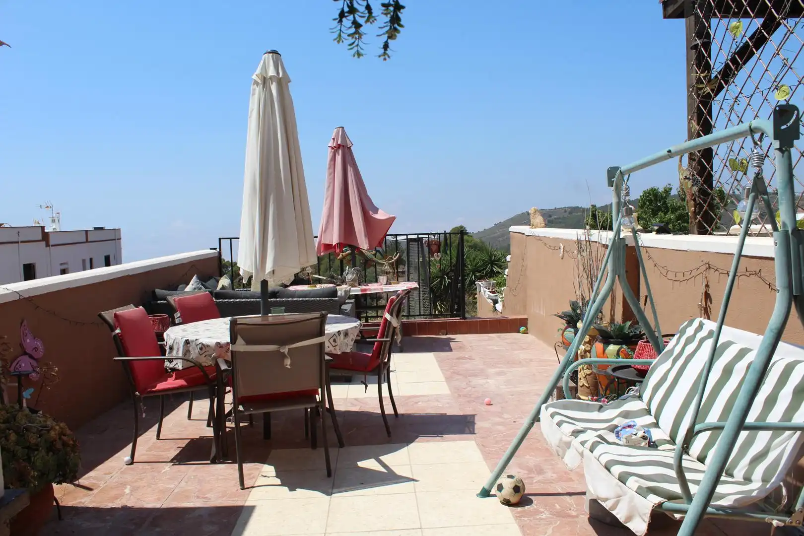 Terraza de Casa adosada en venta en Enix con Aire acondicionado, Calefacción y Jardín privado
