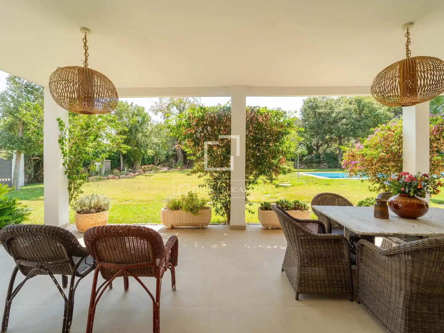 Jardín de Casa o chalet en venta en Godella con Aire acondicionado, Jardín privado y Terraza