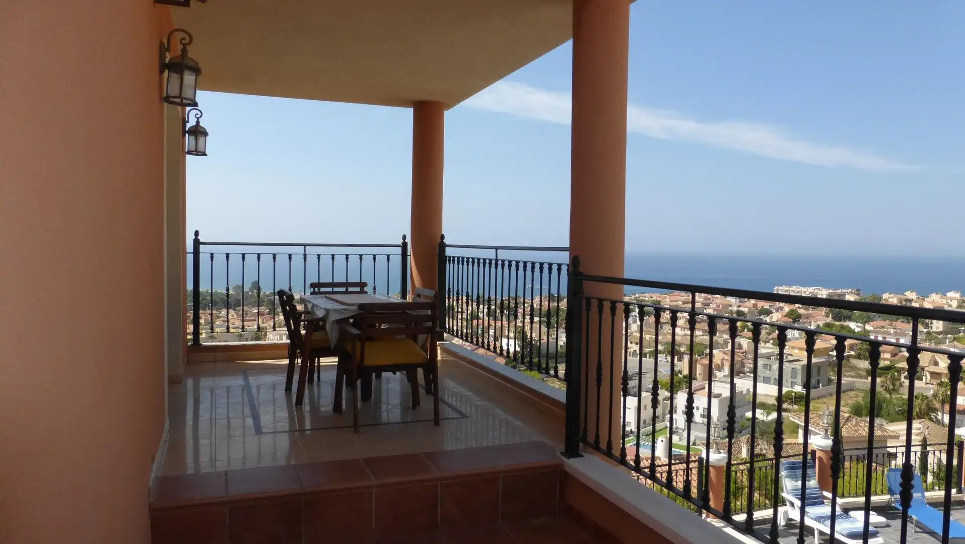 Terrassa de Casa o xalet en venda en Mazarrón amb Aire condicionat, Terrassa i Piscina