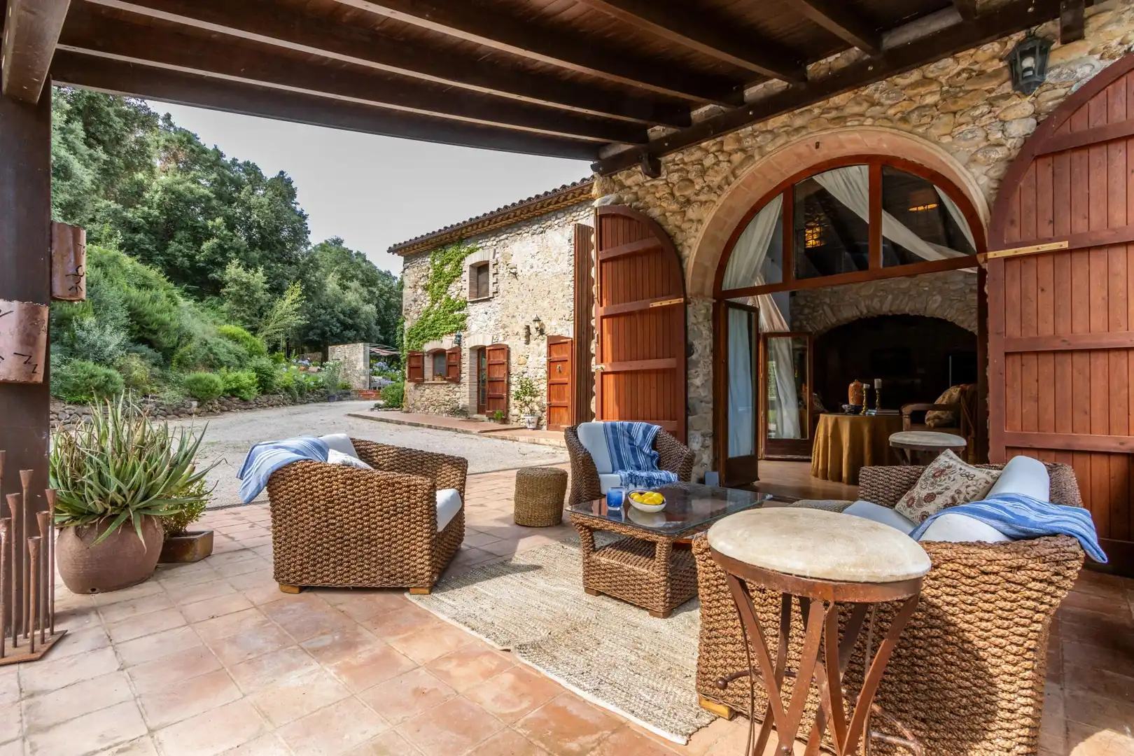 Terraza de Finca rústica en venta en Esponellà con Calefacción, Jardín privado y Terraza