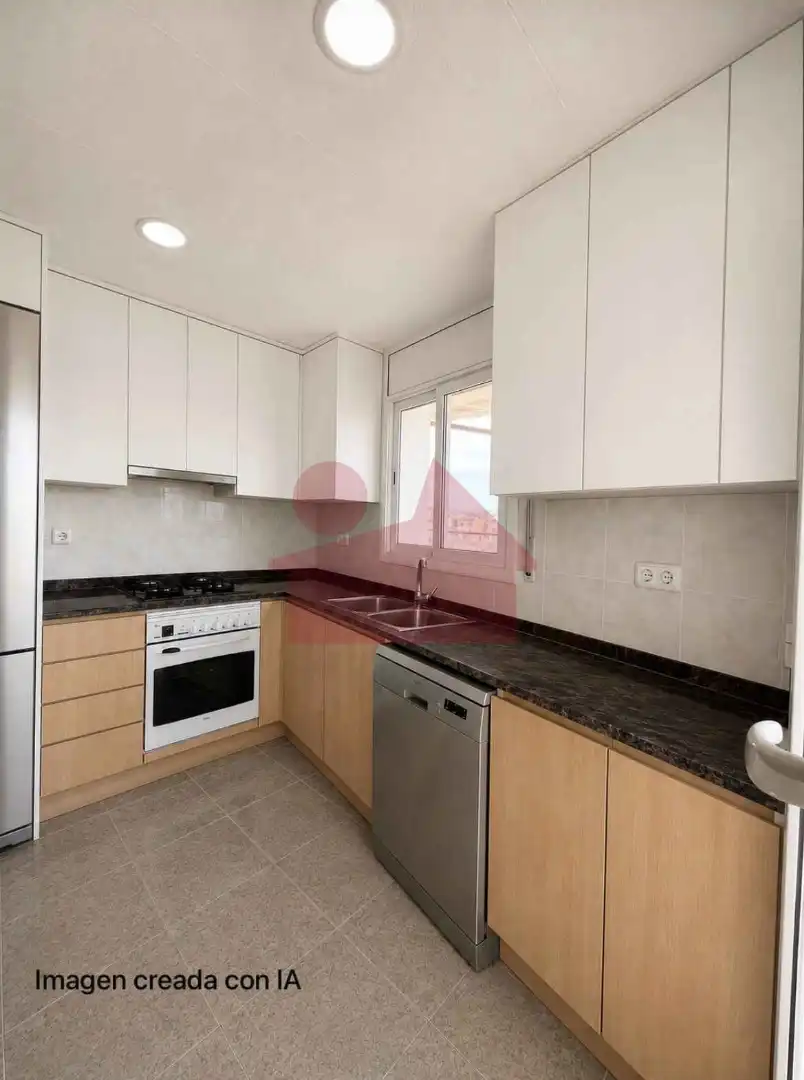 Kitchen of Attic for sale in Mollet del Vallès  with Heating, Terrace and Alarm