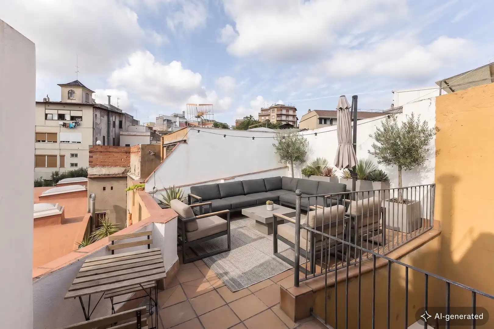 Terrace of Houses for sale in  Barcelona Capital  with Heating and Terrace