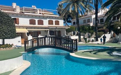 Swimming pool of House or chalet for sale in Roda de Berà  with Air Conditioner, Heating and Private garden