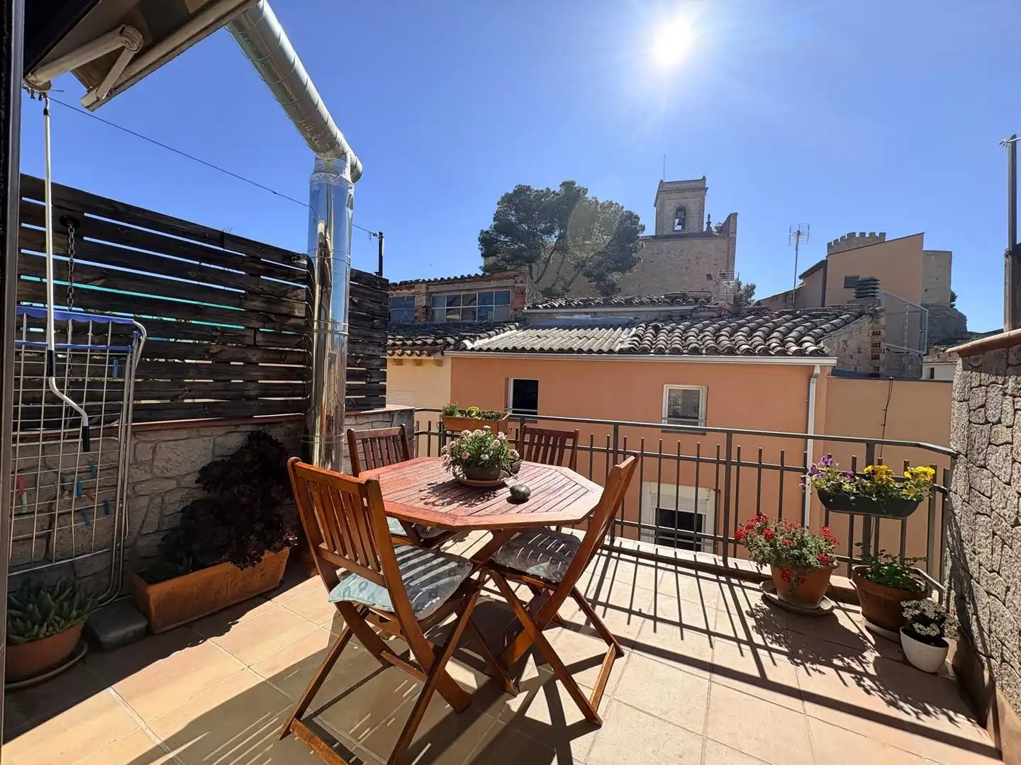 Terrassa de Casa o xalet en venda en Sant Martí de Tous amb Calefacció, Terrassa i Balcó