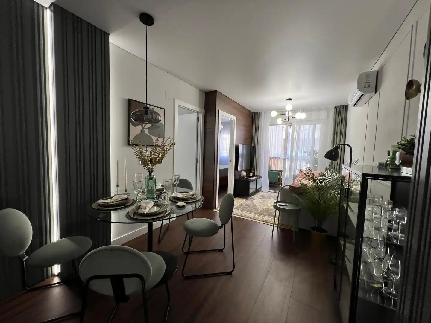 Comedor de Apartamento de alquiler en Torrevieja con Aire acondicionado, Calefacción y Terraza