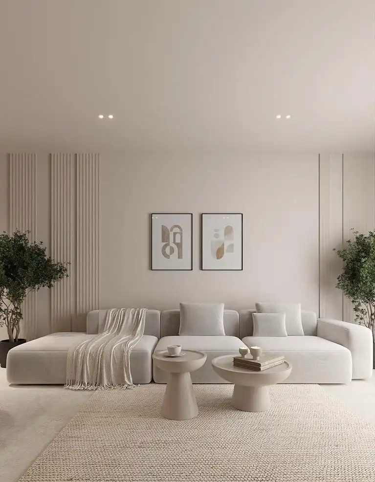 Wohnzimmer von Wohnung zum Verkauf in Sant Feliu de Guíxols mit Klimaanlage, Heizung und Terrasse