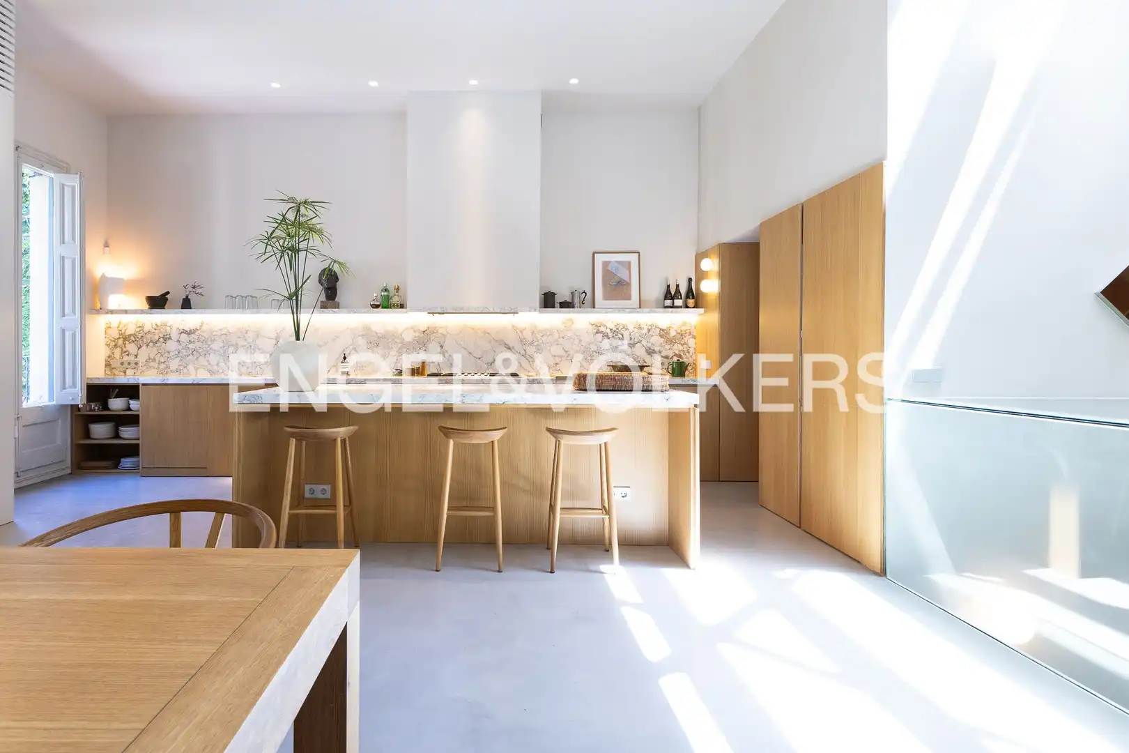 Kitchen of Houses for rent in Barcelona  with Air Conditioner, Heating and Private garden