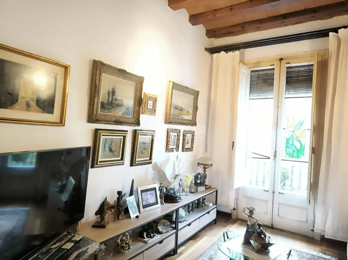 Sala de estar de Piso en venta en Barcelona