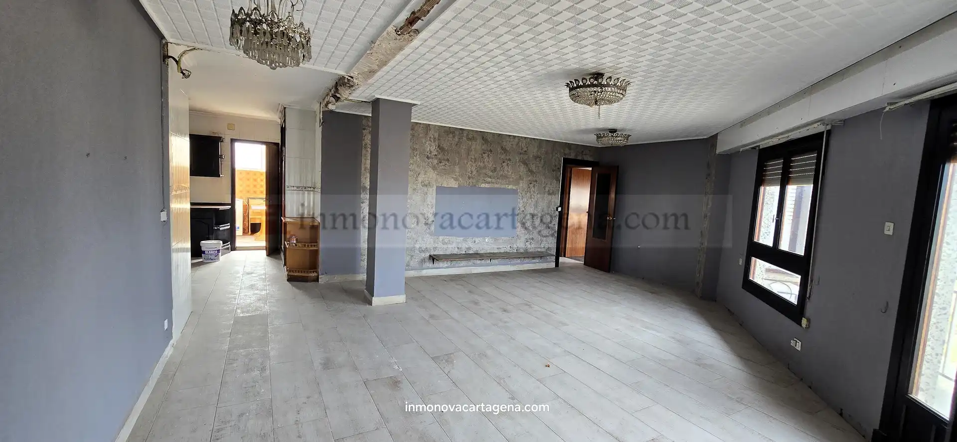 Sala de estar de Nave industrial en venta en Cartagena