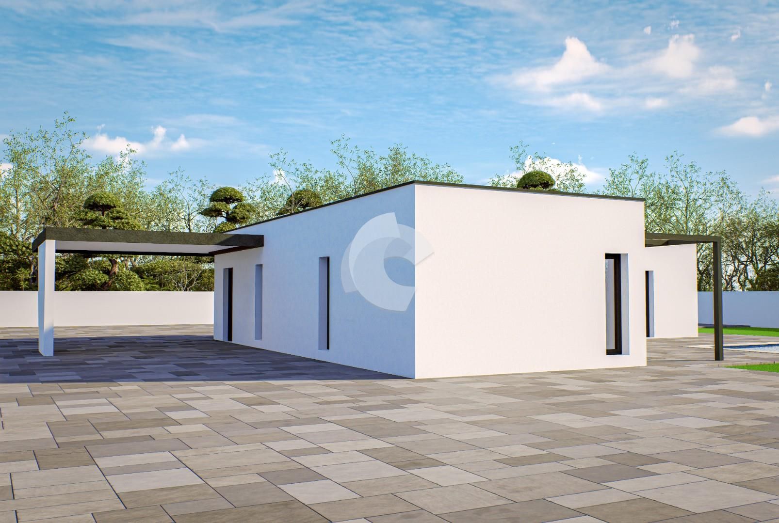 Vista exterior de Casa o chalet en venta en Miño con Jardín privado