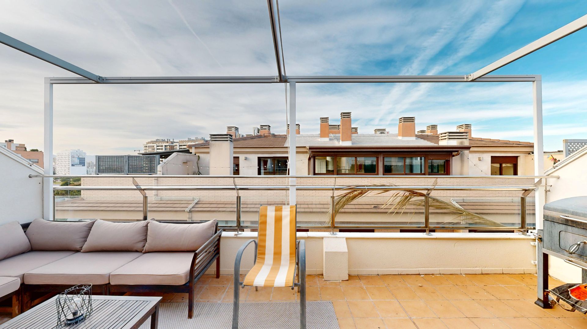 Terrace of Attic for sale in  Murcia Capital  with Air Conditioner, Parquet flooring and Terrace