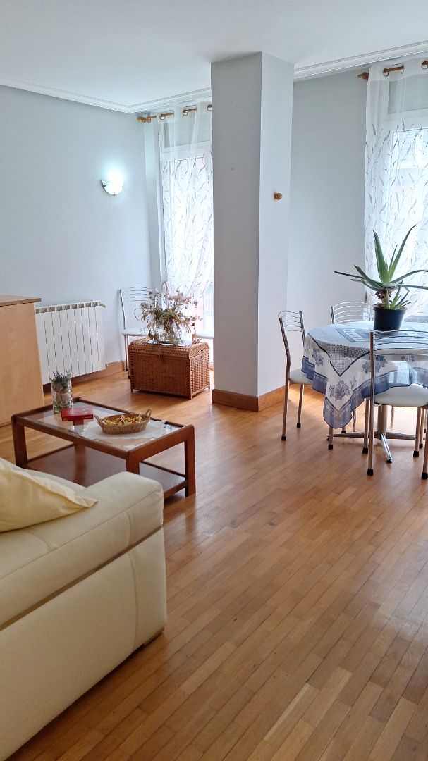 Living room of Flat for sale in Alegia  with Heating, Furnished and Balcony