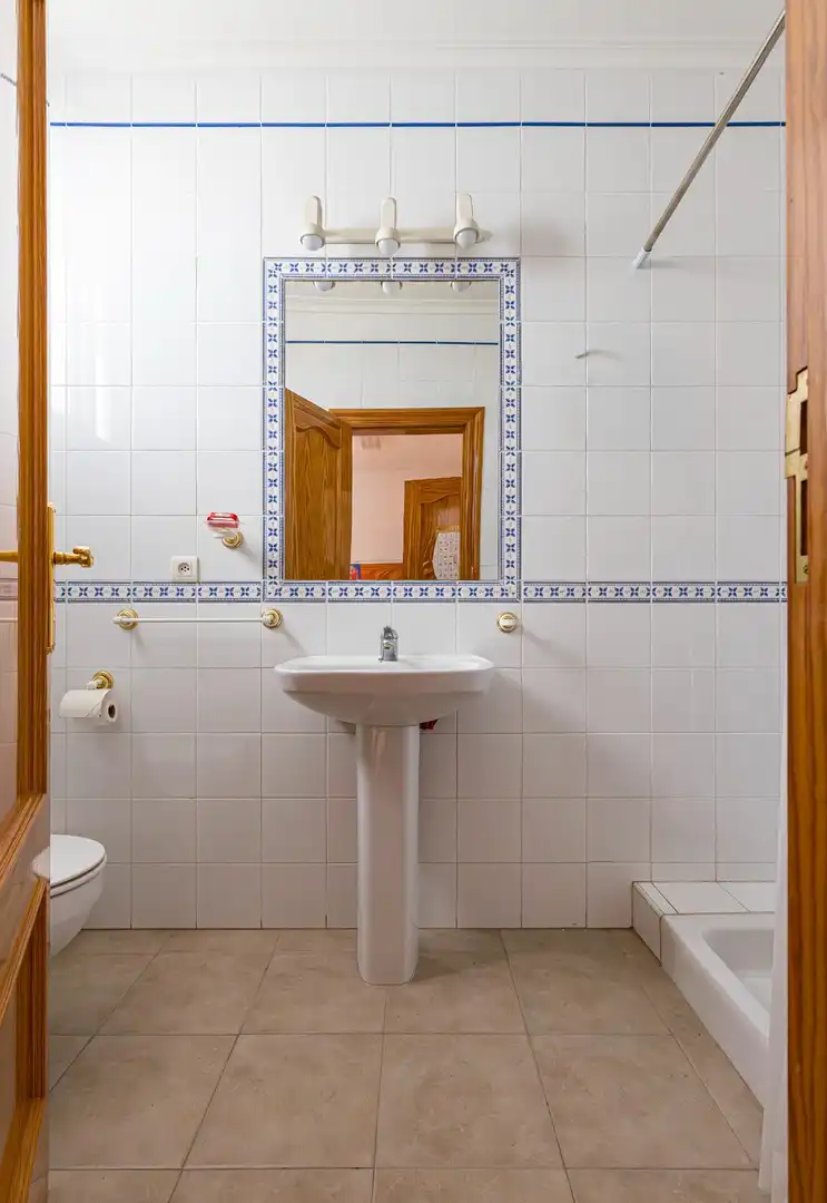 Bany de Casa o xalet en venda en Murcia amb Aire condicionat, Jardí privat i Terrassa