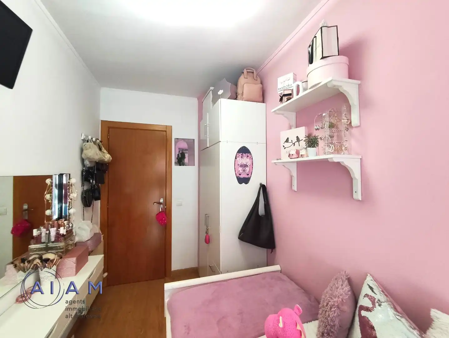 Bedroom of Flat for sale in Tordera  with Air Conditioner and Heating