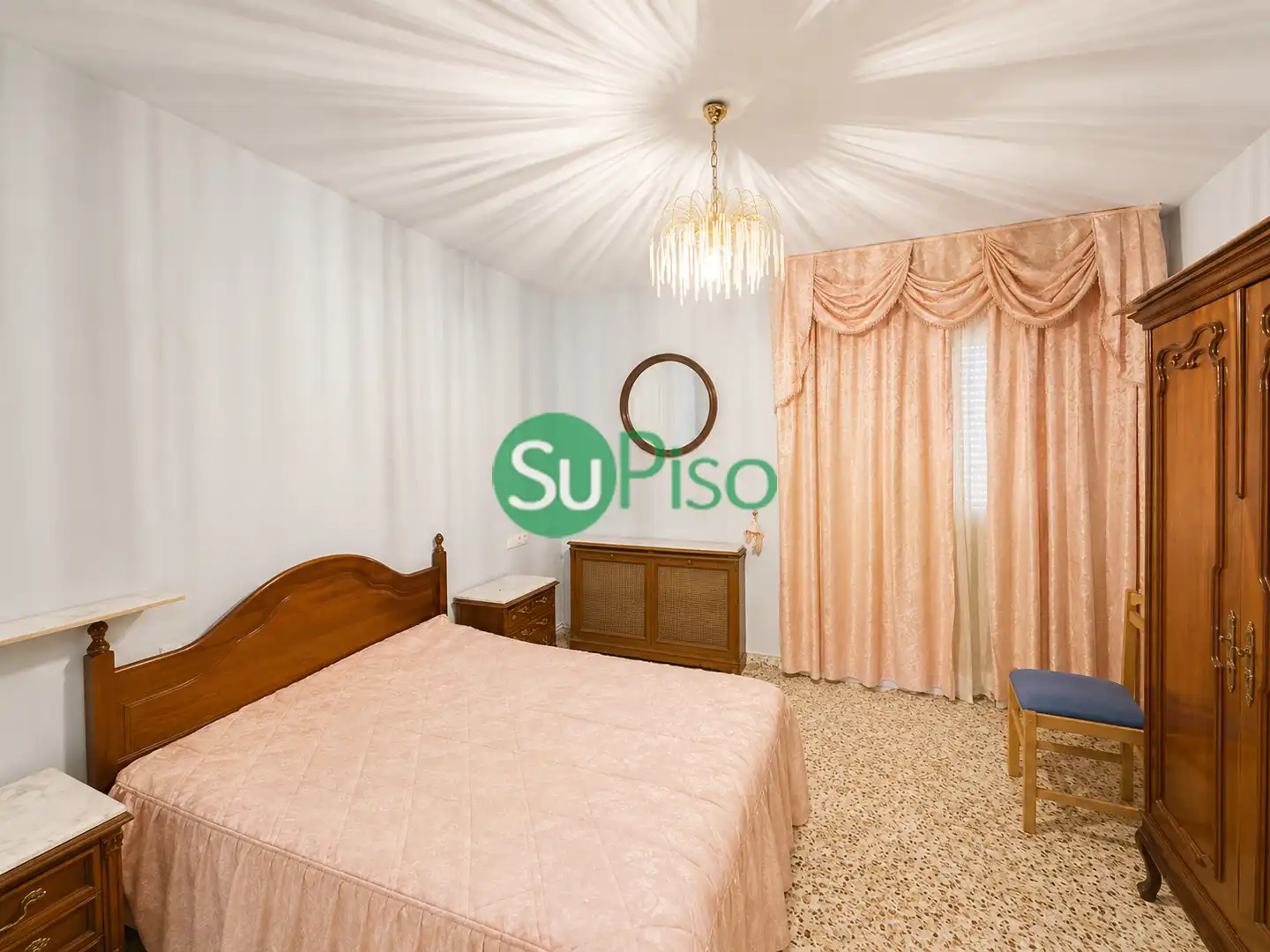 Schlafzimmer von Wohnung zum Verkauf in Borox mit Heizung, Terrasse und Möbliert