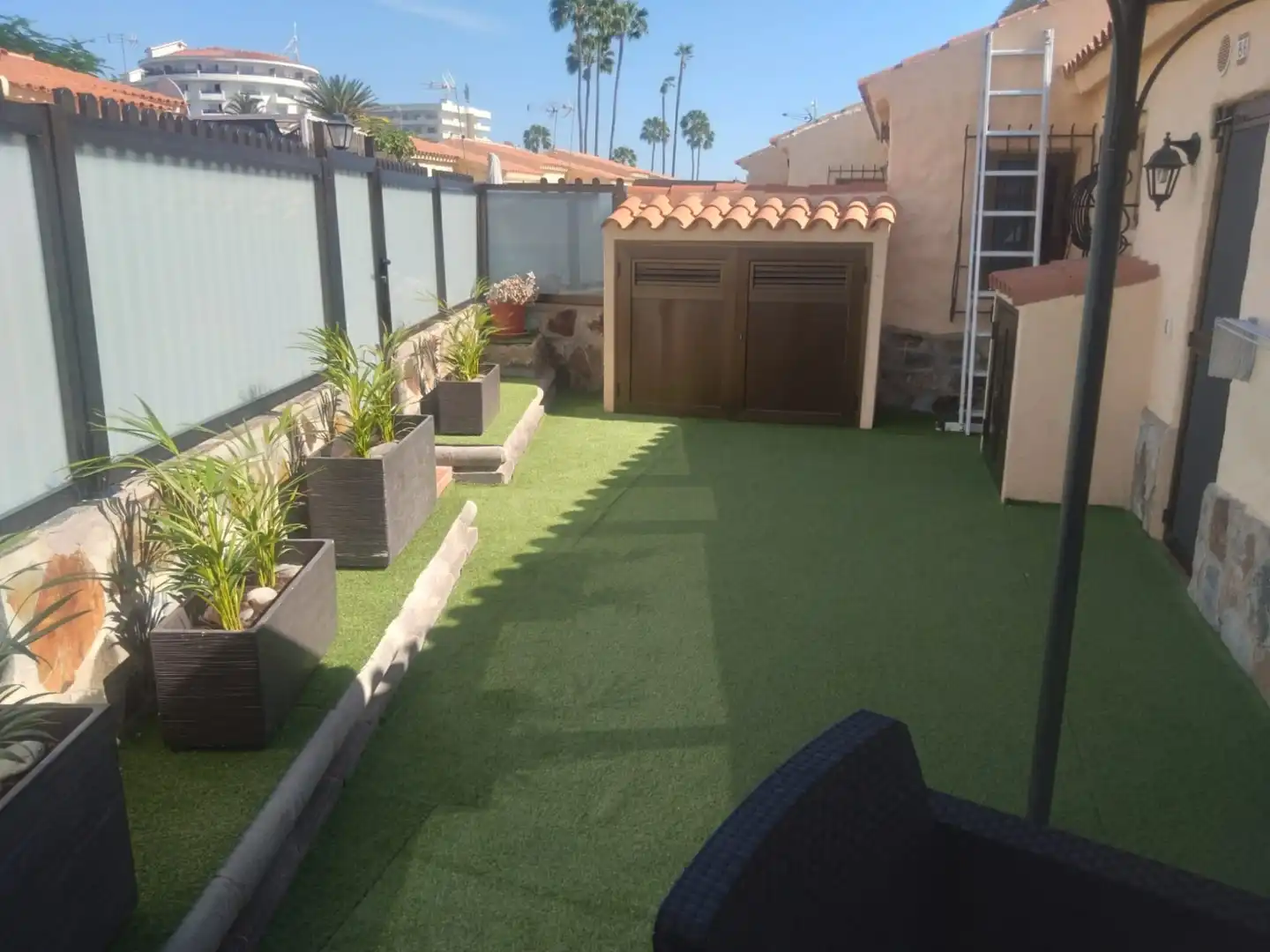 Terrace of Detached homes for sale in San Bartolomé de Tirajana  with Private garden, Terrace and Storage room