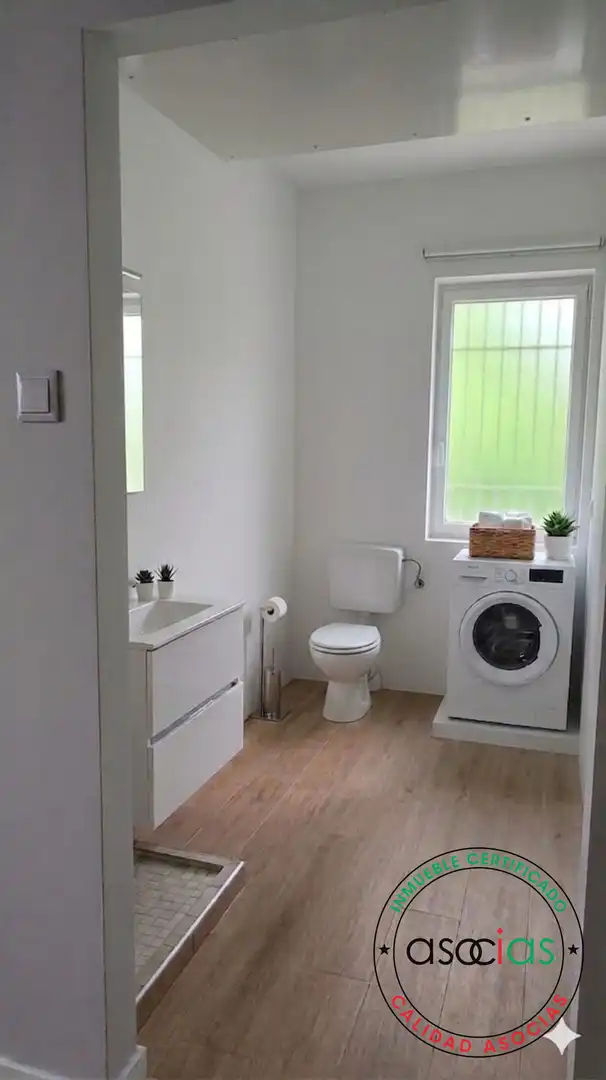 Bathroom of Flat for sale in Langreo  with Heating, Private garden and Storage room