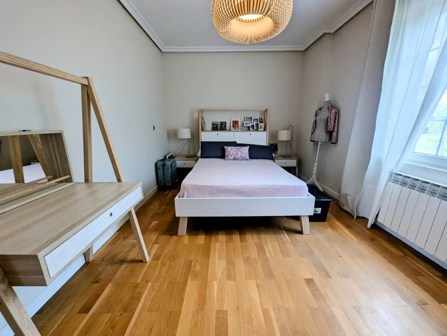 Bedroom of Houses for sale in Villamuriel de Cerrato  with Heating, Furnished and Balcony